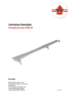 Download: Parckdeckrinne Parco