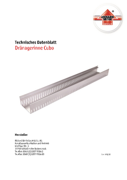 Download: Drainagerinne Cubo