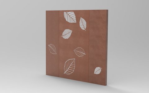 Zur optischen Gestaltung können Kunden zwischen floralen Laser-Designs oder solchen in Anlehnung an die Rostabdeckungen „Ritmo“, „Staccato“ sowie „Legato“ des Metallwarenherstellers wählen. Auf Anfrage setzt dieser auch individuelle Muster oder Logos um.  Foto: Richard Brink GmbH & Co. KG