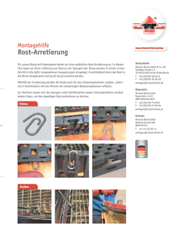 Download: Montagehilfe Rost-Arretierung