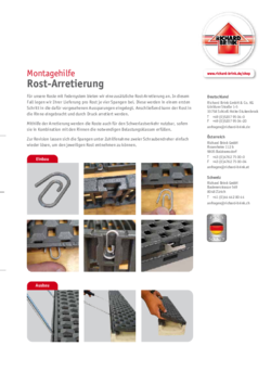 Download: Montagehilfe Rost-Arretierung