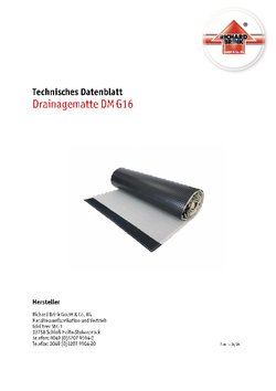 Download: Drainagematte DM G16