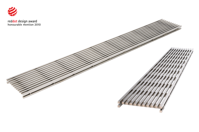 Längsstabrost Hydra Linearis mit 7 x 7 mm Stabstärke