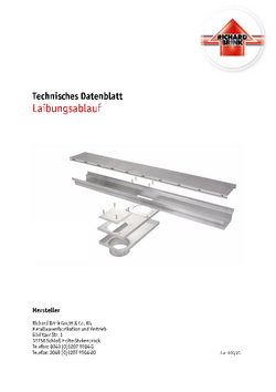 Download: Laibungsablauf