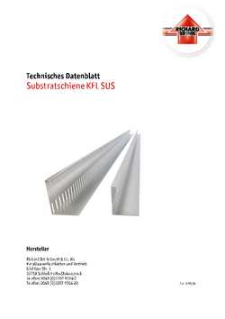 Download: Substratschiene KFL SUS