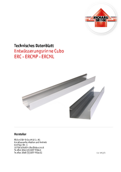 Download: Entwässerungsrinne Cubo