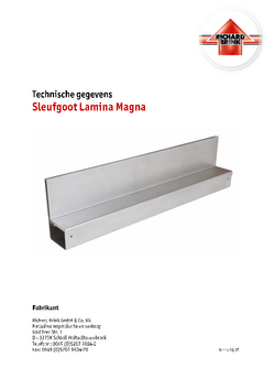 Download: Sleufgoot Lamina Magna