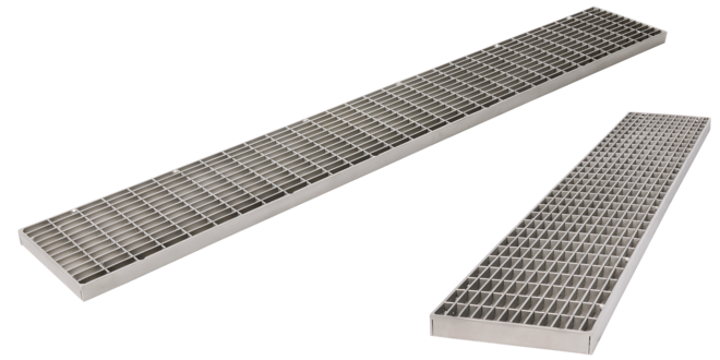 Maschenrost 30x10 mm aus Edelstahl