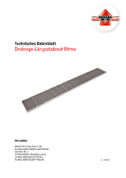 Download: Längsstabrost Ritmo DRR