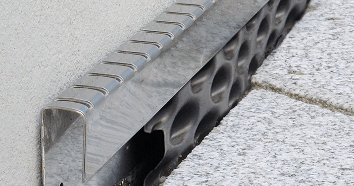 Dimpled sheet cover track