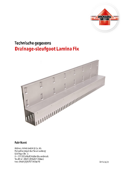 Download: Drainageleufgoot Lamina fix
