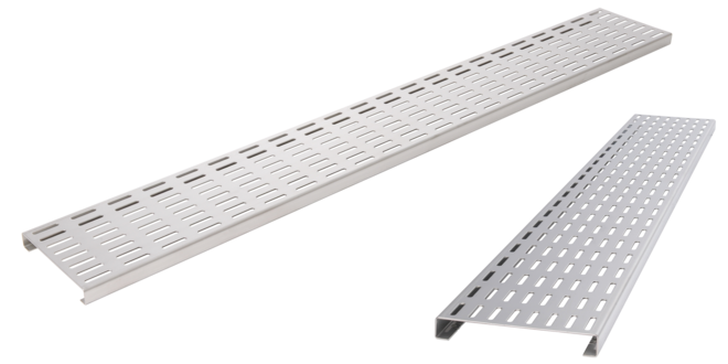 Rost mit schmaler Schlitzperforation