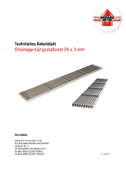 Download: Längsstabrost 20 x 3 mm