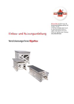 Download: Versickerungsrinne RigoMax