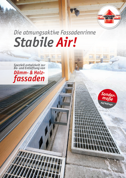Download: Stabile Air  |  atmungsaktive Fassadenrinnen