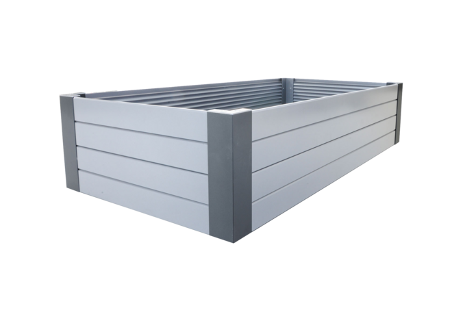 The modular raised bed in a customizable design