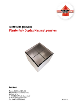 Download: Plantenbak Duplex Max