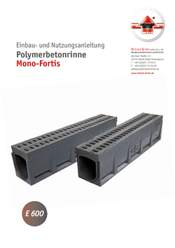 Download: Betonrinne Mono-Fortis