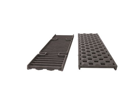 The metal products manufacturer has also expanded its range of gratings: the Prisma cast grating is now available for load class B 125. Thanks to its lightweight construction, the grating can be produced at a low cost and uses fewer materials