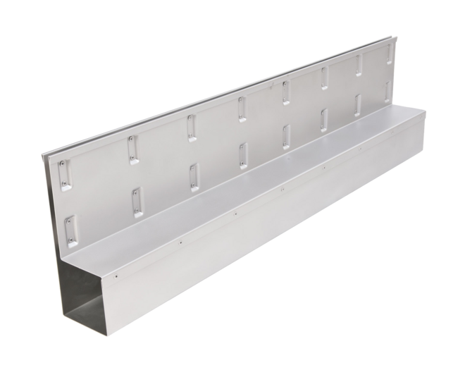 The "Lamina Fix" is also available as a closed drainage channel