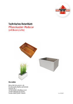 Download: Pflanzkästen Modular