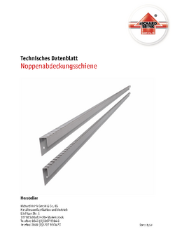 Download: Noppenbahn-Abdeckungsschiene