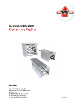 Download: Rigolenrinne "RigoMax"