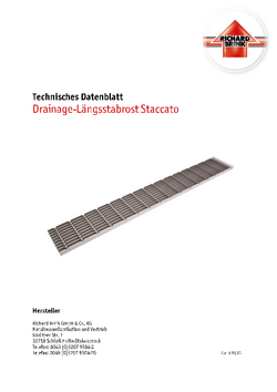 Download: Längsstabrost Staccato