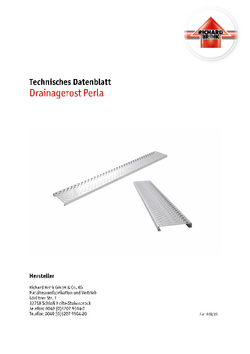 Download: Drainagerost Perla DRR