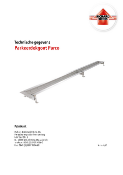 Download: Parkeerdekgoot