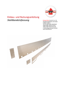 Download: Bandeinfassungen