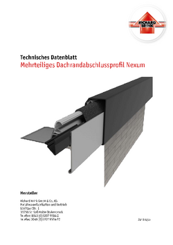 Download: Dachrandabschlussprofil Nexum