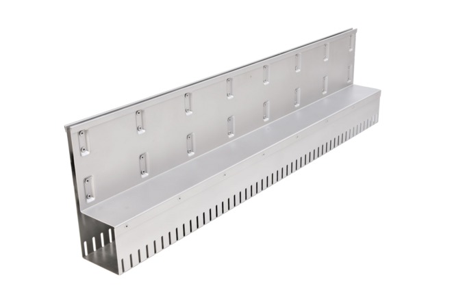 Increased stability due to the stiffening embossing