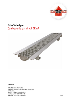 Download: Caniveau de parking Parco