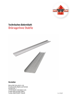 Download: Drainagerinne Stabile 21,5 mm