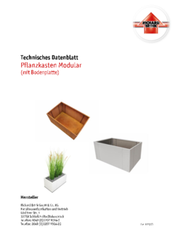 Download: Pflanzkästen Modular