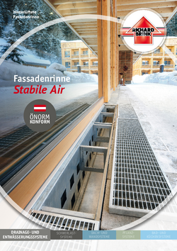 Download: Stabile Air  |  atmungsaktive Fassadenrinnen ÖNORM-Konform
