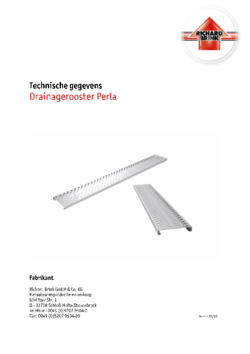 Download: Drainagerooster Perla