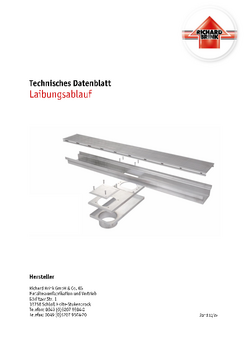 Download: Laibungsablauf