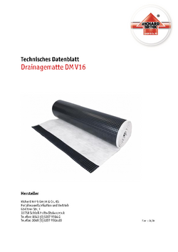 Download: Drainagematte DM V16