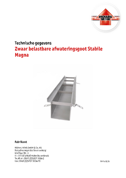 Download: Afwateringsgoot Stabile Magna