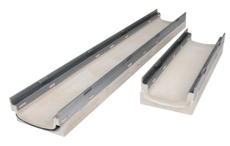 Whether in front of façades or in areas where the substructure sits closer to the surface, the channels are a great fit and can withstand loads of up to 25 tons.