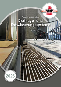 Preisliste Drainage- und Entwässerungssysteme von Richard Brink Download: