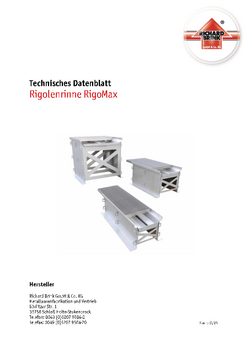 Download: Rigolenrinne "RigoMax"