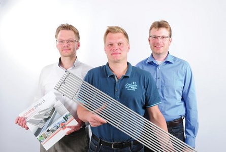 Today, Richard Brink GmbH & Co. KG is managed by brothers Sebastian, Matthias and Stefan Brink (left to right). 