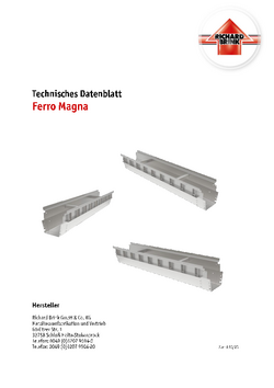 Download: Entwässerungsrinne Ferro Magna