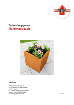 Download: Plantenbak Basio