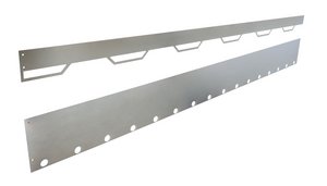 Extra stabile Stahlbandeinfassungen bis zu 10 mm stark aus Metall mit Trapezanker oder Lochanker