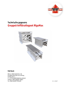 Download: Greppel-infiltratiegoot RigoMax