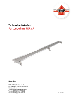 Download: Parckdeckrinne Parco